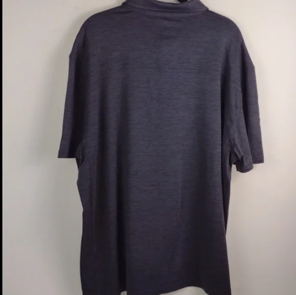 G.H. Bass & Co Charcoal Slate Polo Shirt 2XL - Picture 5 of 11